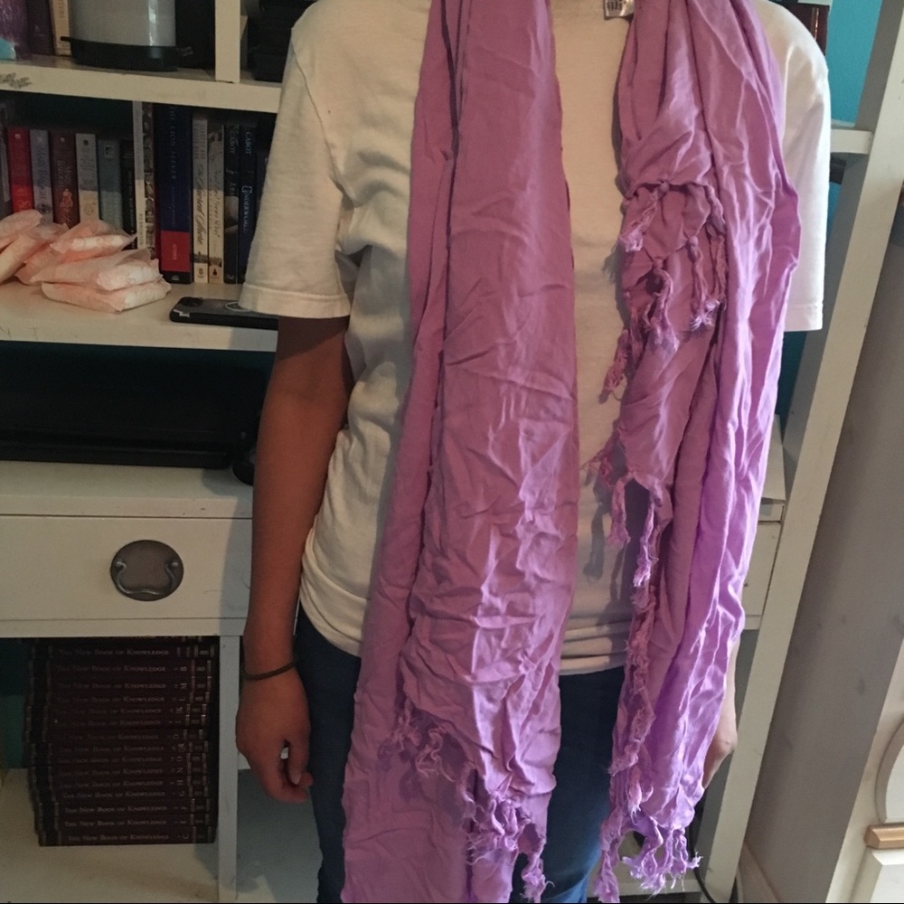 Purple Scarf